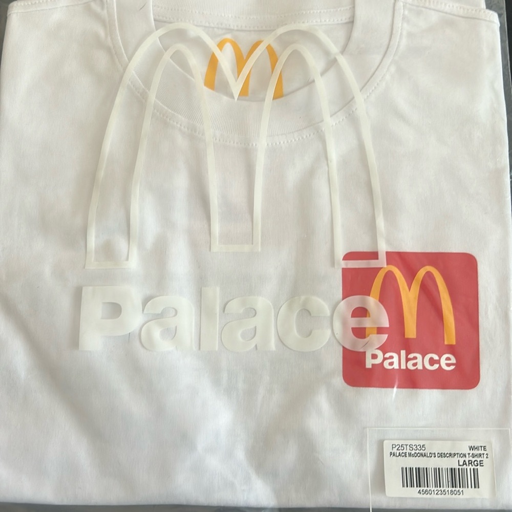 McDonald’s x Palace. Never been worn or out of the bag